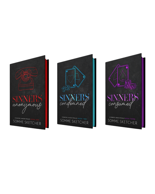 SINNERS ANONYMOUS SPECIAL EDITION HARDBACK (BUNDLE) (Scratch & Dent)
